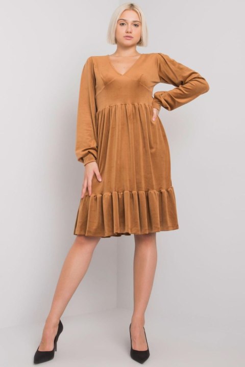 Sukienka Model FA-SK-7530.84P Camel - Fancy Sukienka Model FA-SK-7530.84P Camel - Fancy