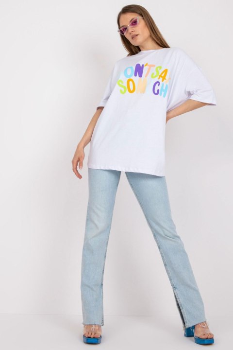 T-shirt Damski Model FA-TS-7733.91P White - Fancy T-shirt Damski Model FA-TS-7733.91P White - Fancy