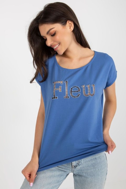 T-shirt Damski Model FA-TS-8515.46 Dark Blue - Fancy T-shirt Damski Model FA-TS-8515.46 Dark Blue - Fancy