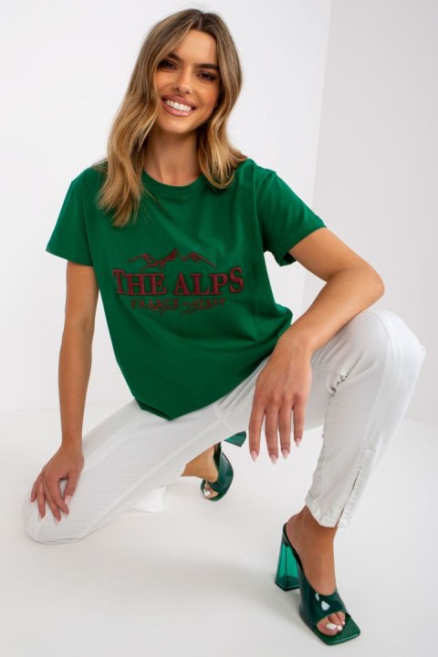 T-shirt Damski model FA-TS-7720.43P Green - Fancy T-shirt Damski model FA-TS-7720.43P Green - Fancy