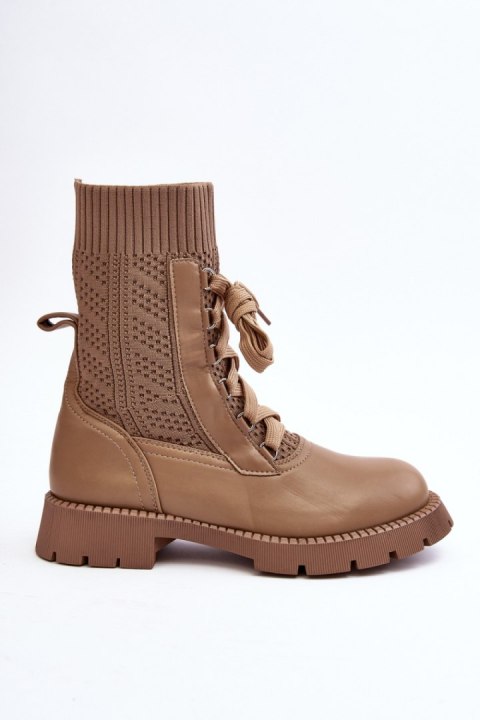 Botki Model Gentiana 8573A Brown - Step in style Botki Model Gentiana 8573A Brown - Step in style