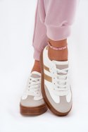 Buty Sportowe Model Elaraven 24SP26-9080 White/Gold - Step in style
