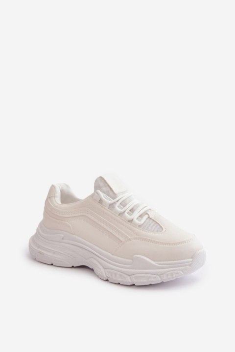 Buty Sportowe Model Lerila 9113 White - Step in style Buty Sportowe Model Lerila 9113 White - Step in style