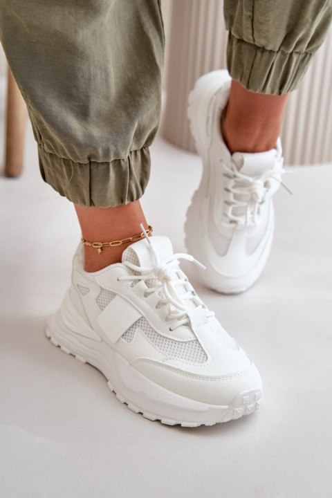 Buty Sportowe Model Nevelaine 7583 White - Step in style Buty Sportowe Model Nevelaine 7583 White - Step in style