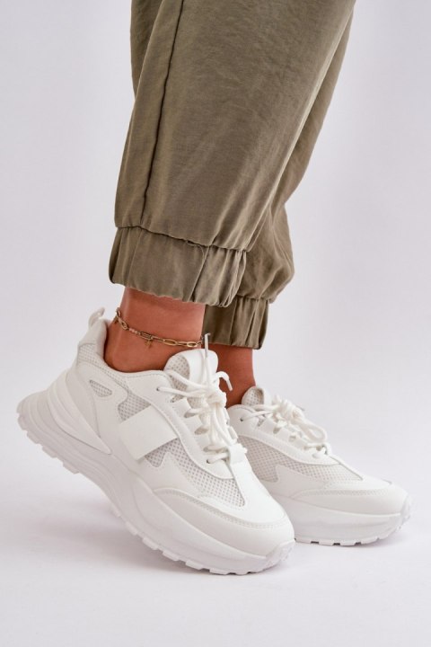 Buty Sportowe Model Nevelaine 7583 White - Step in style Buty Sportowe Model Nevelaine 7583 White - Step in style