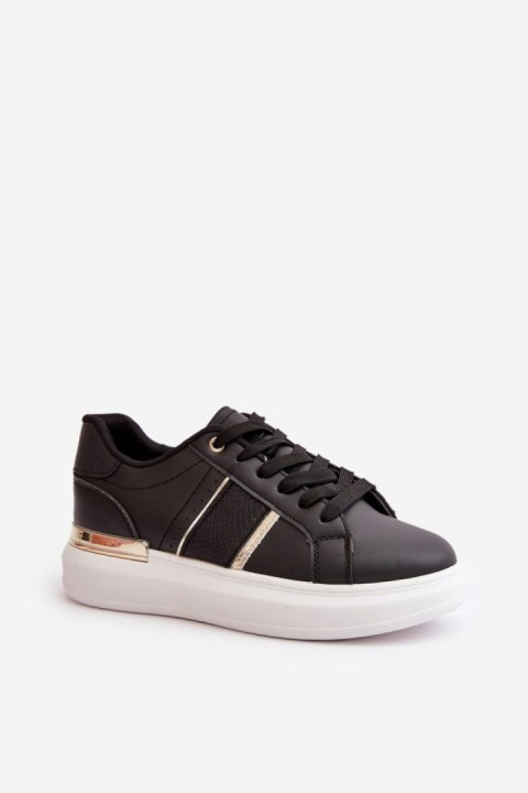 Buty Sportowe Model Nevisase R11 Black - Step in style Buty Sportowe Model Nevisase R11 Black - Step in style