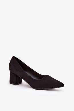 Czółenka Model Merinette KJ-10 Black - Step in style