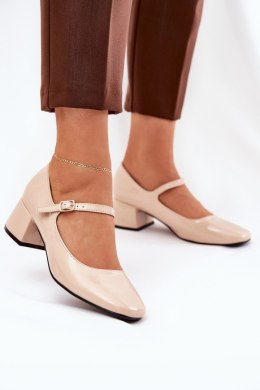 Czółenka Model Savilae 77-554 Beige - Step in style