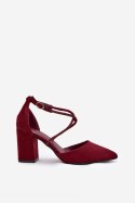 Czółenka Model Verithas LY-9306-3 Bordo - Step in style