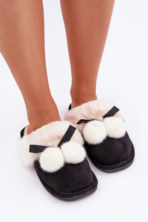 Kapcie Model Nartani YL-311 Black - Step in style Kapcie Model Nartani YL-311 Black - Step in style