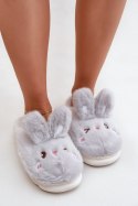 Kapcie Model Natasha FA-196 Light Grey - Step in style