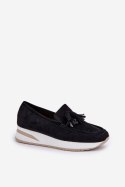 Mokasyny Model Challavia G-55 Black - Step in style