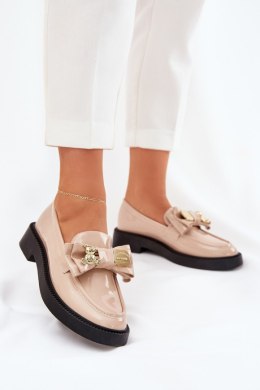 Mokasyny Model Leandriel G1769 Beige - Step in style