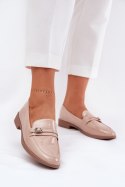 Mokasyny Model Mollan W-25 Beige - Step in style