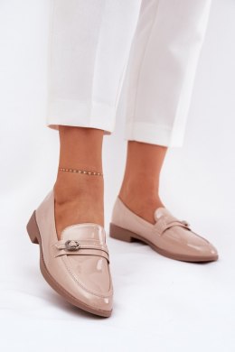 Mokasyny Model Mollan W-25 Beige - Step in style