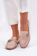 Mokasyny Model Mollan W-25 Beige - Step in style