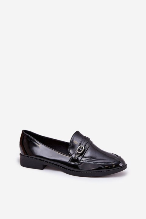 Mokasyny Model Mollan W-25 Black - Step in style Mokasyny Model Mollan W-25 Black - Step in style