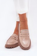 Mokasyny Model Nallae W-28 Beige - Step in style