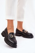 Mokasyny Model Ravalissea 1-708 Black - Step in style