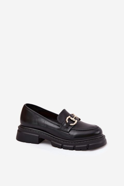 Mokasyny Model Ravalissea 1-708 Black - Step in style Mokasyny Model Ravalissea 1-708 Black - Step in style