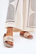 Sandał Klapki Model Morisela M538 Beige - Step in style