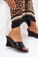 Sandał Klapki Model Nelithin BD121 Black - Step in style