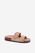 Sandał Klapki Model Sercele THS-141 Beige - Step in style
