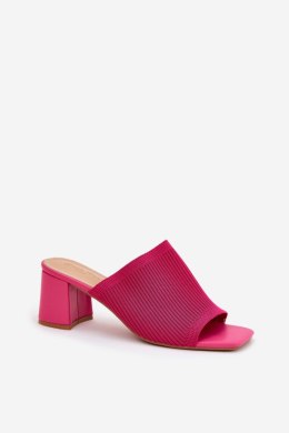 Sandał Klapki Model Wenilan FY35-1 Fuksja - Step in style