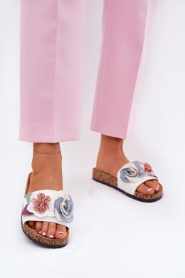 Sandał Klapki Model Zinrosa 24SD21-7221 White - Step in style