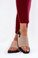 Sandały Model Migola 3771 Beige - Step in style