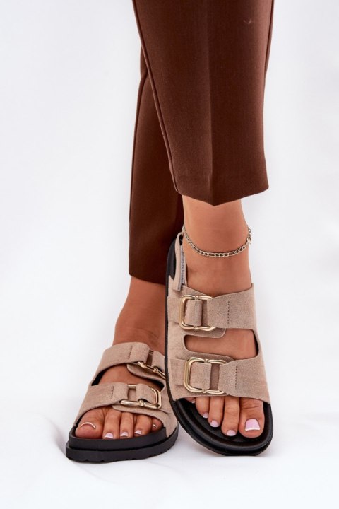 Sandały Model Seladith 3776 Beige - Step in style