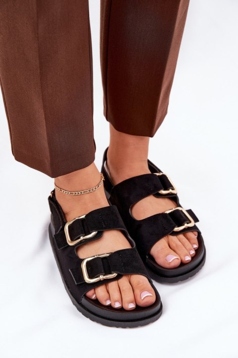 Sandały Model Seladith 3776 Black - Step in style Sandały Model Seladith 3776 Black - Step in style