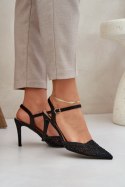 Szpilki Model Nanadra CC241P Black - Step in style