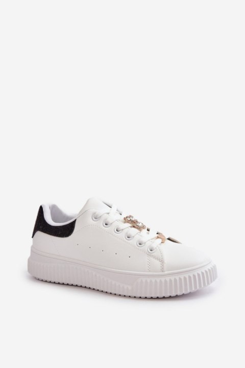 Trampki Model Cillione 2793 White/Black - Step in style Trampki Model Cillione 2793 White/Black - Step in style