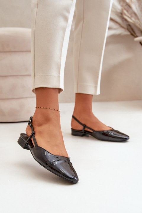 Baleriny Model Kairael YK-03 Black - Step in style Baleriny Model Kairael YK-03 Black - Step in style