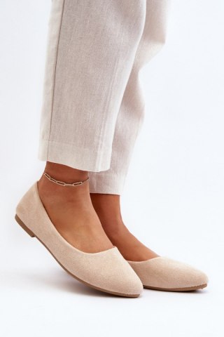 Baleriny Model Kommia 24BL02-7640 Beige - Step in style