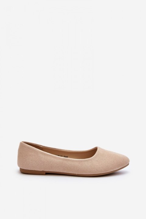 Baleriny Model Kommia 24BL02-7640 Beige - Step in style Baleriny Model Kommia 24BL02-7640 Beige - Step in style
