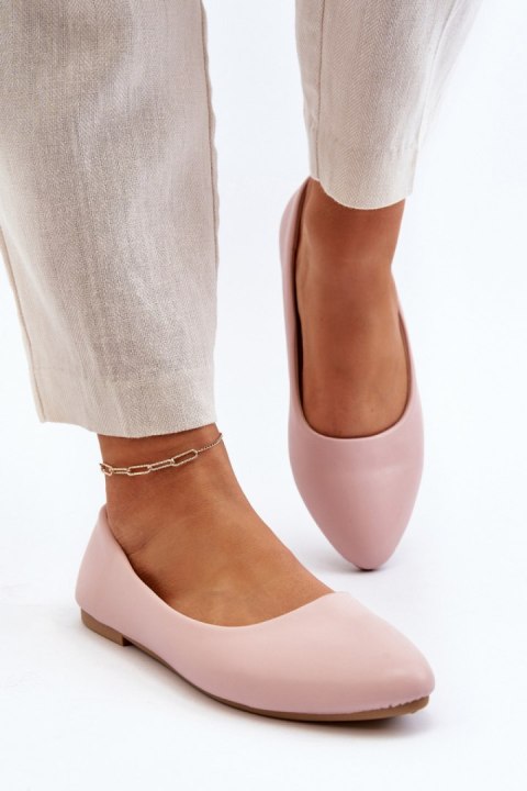 Baleriny Model Tindomiel 24BL02-7641 Pink - Step in style Baleriny Model Tindomiel 24BL02-7641 Pink - Step in style