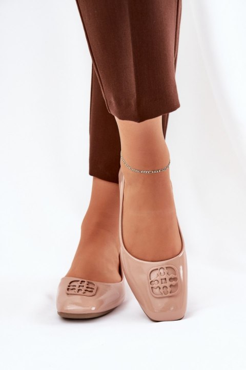 Baleriny Model Vinceza 17377 Beige - Step in style Baleriny Model Vinceza 17377 Beige - Step in style