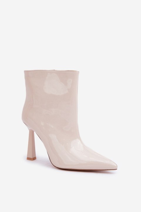 Botki Model Seliri C-288 Light Beige - Step in style Botki Model Seliri C-288 Light Beige - Step in style