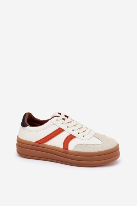 Buty Sportowe Model Tolianna 25SP26-9087 Beige - Step in style Buty Sportowe Model Tolianna 25SP26-9087 Beige - Step in style