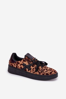 Buty Sportowe Model Zelevelis C2051-10 Brown Panterka - Step in style
