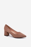 Czółenka Model Merinette KJ-10 Khaki - Step in style
