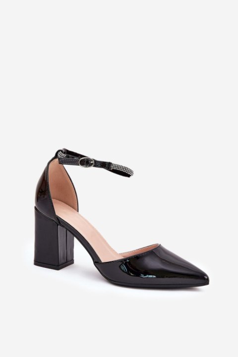 Czółenka Model Nossabel LY-9279-1 Blackj - Step in style Czółenka Model Nossabel LY-9279-1 Blackj - Step in style