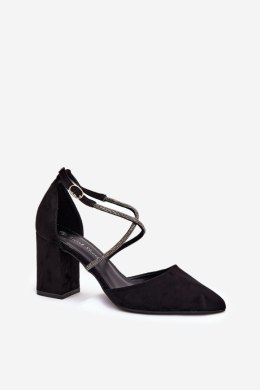 Czółenka Model Verithas LY-9306-1 Black - Step in style