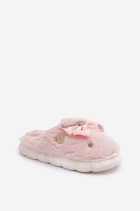 Kapcie Model Annalira BG185P Pink - Step in style Kapcie Model Annalira BG185P Pink - Step in style