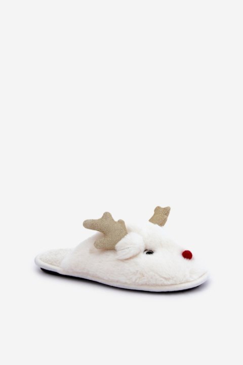 Kapcie Model Asielle YL-54 White - Step in style Kapcie Model Asielle YL-54 White - Step in style