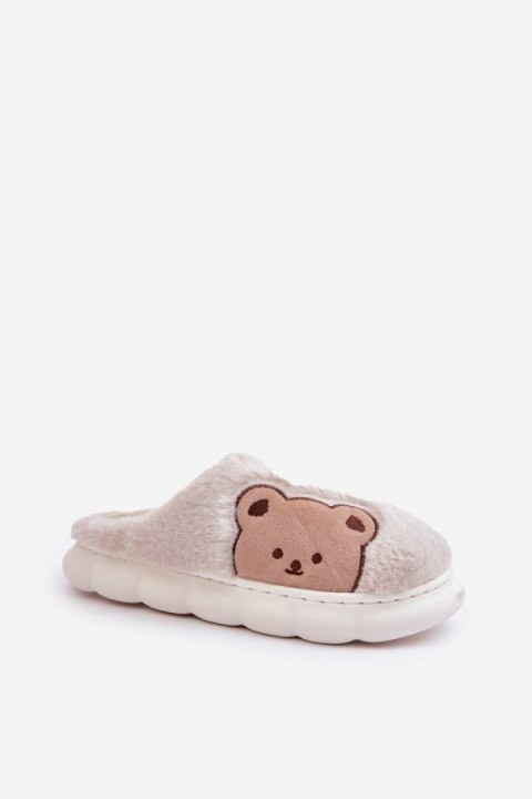 Kapcie Model Firedi 7265 Beige - Step in style Kapcie Model Firedi 7265 Beige - Step in style