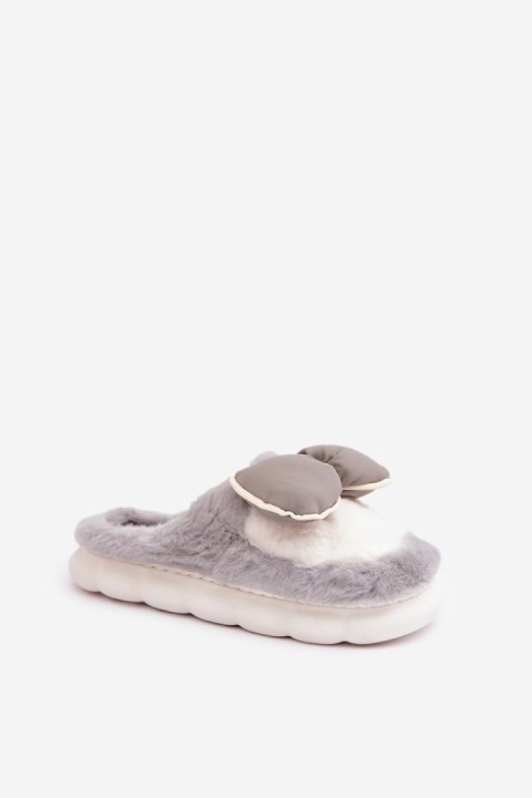 Kapcie Model Grilis FA-199 Grey - Step in style Kapcie Model Grilis FA-199 Grey - Step in style