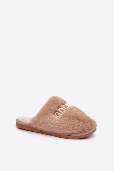 Kapcie Model Kalelia YL-307 Brown - Step in style Kapcie Model Kalelia YL-307 Brown - Step in style